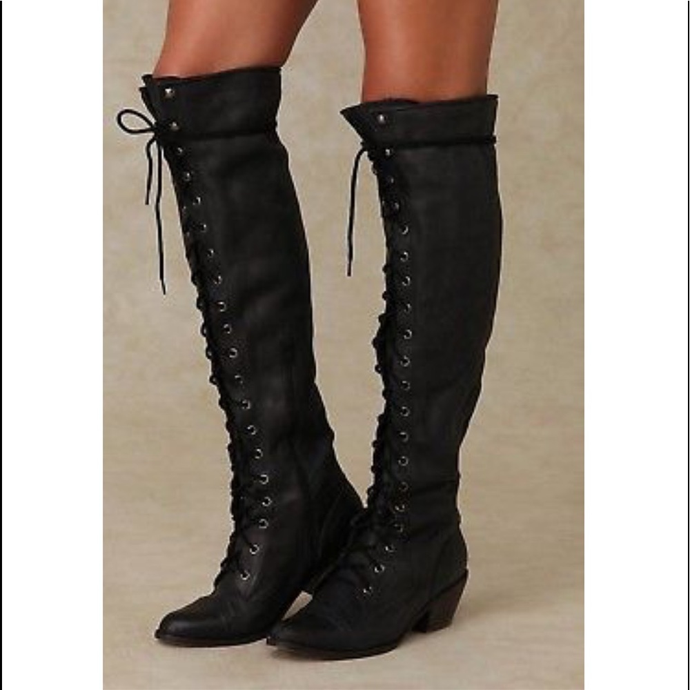 Free People Jeffrey Campbell Joe Lace up boots